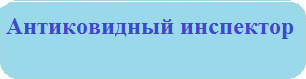 Стопкоронавирус. Антиковидные инспекторы