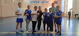 Сборная команда учителе по волейболу