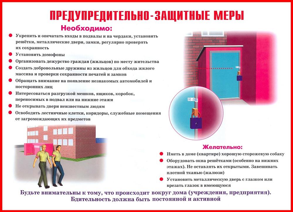 предупредительно-защитные меры