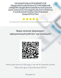 Ваше мнение формирует официальный рейтинг организации